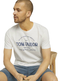 Tom Tailor Logo Print T-Shirt