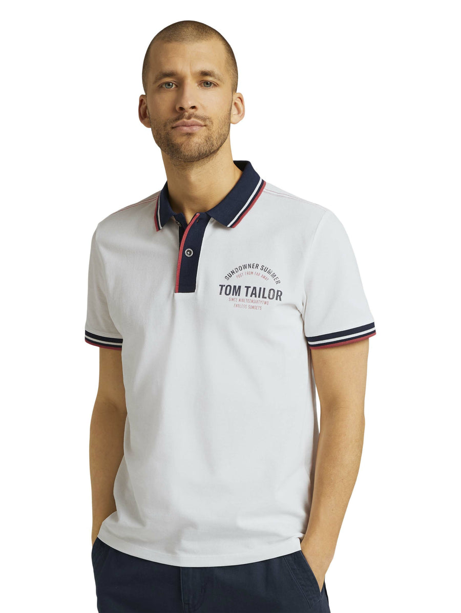 Tom Tailor Poloshirt mit Print
