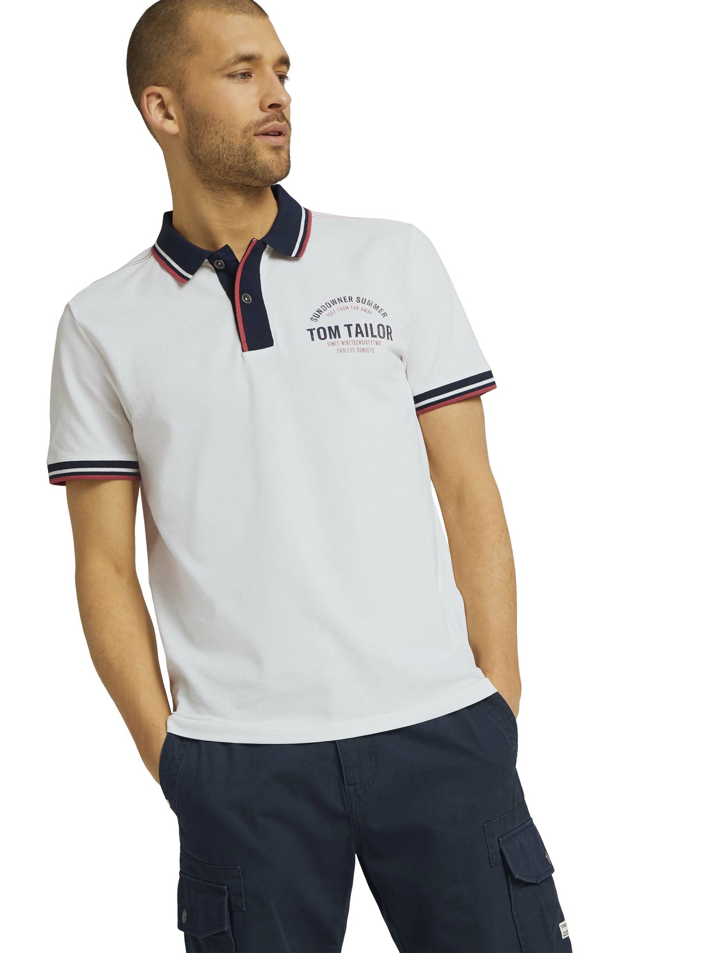 Tom Tailor Poloshirt mit Print