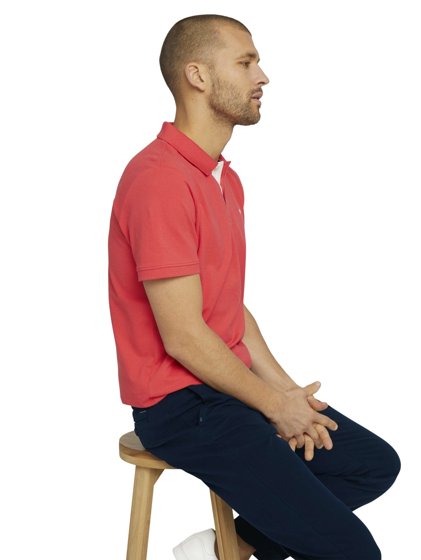 Tom Tailor basic polo with contrast Polo Shirt 1/2