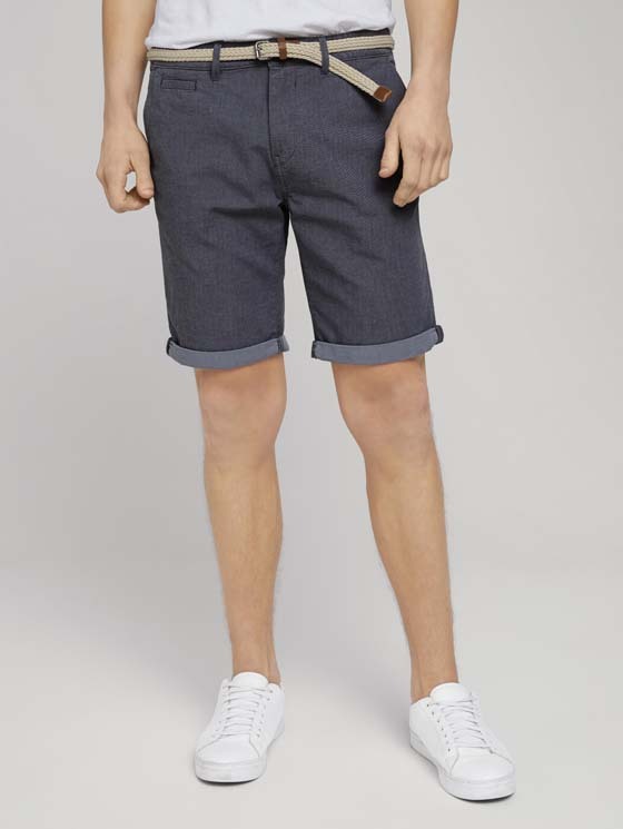 Tom Tailor Chino Shorts mit Gürtel