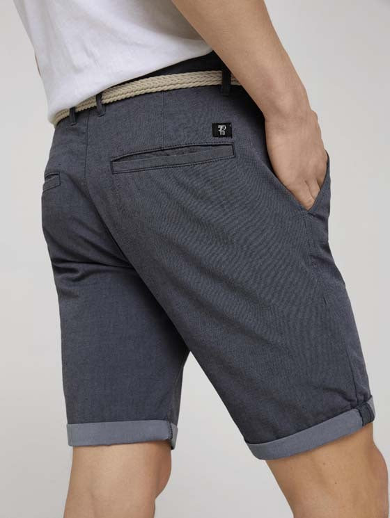 Tom Tailor Chino Shorts mit Gürtel