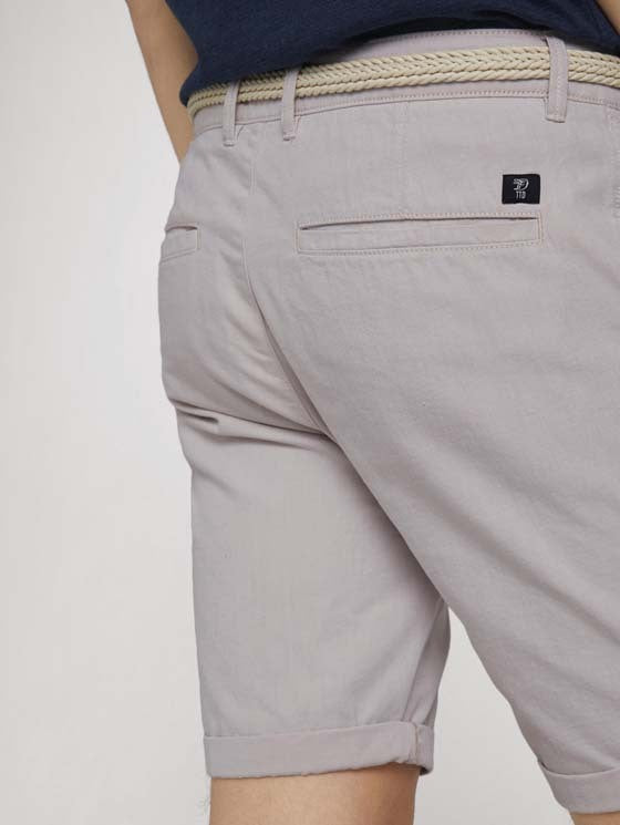 Tom Tailor Chino Shorts mit Gürtel