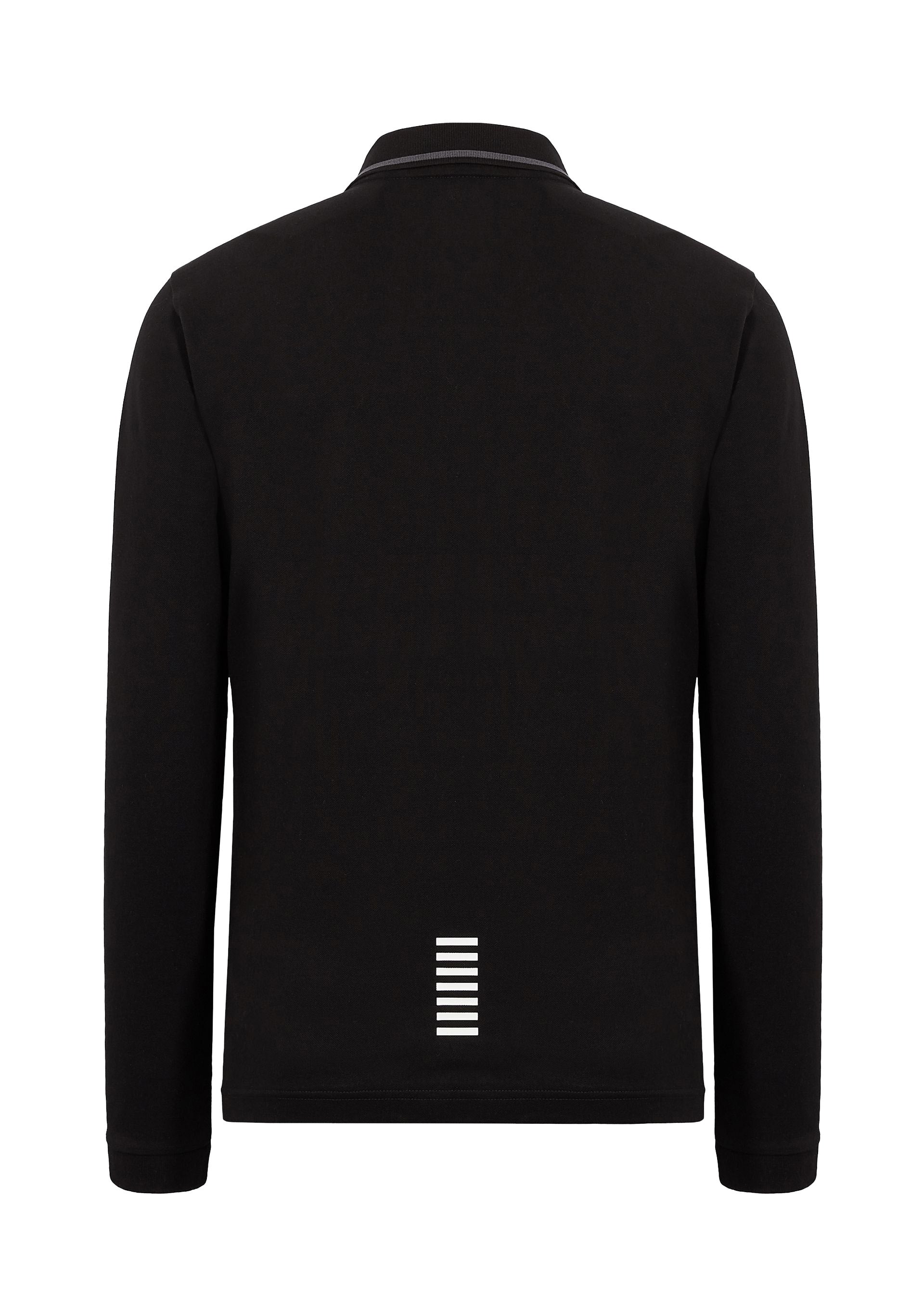 EA7 Emporio Armani Poloshirt Langarm EA7 Shirt mit Polokragen