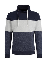 Tom Tailor Colour Blocking Pullover ohne Kapuze