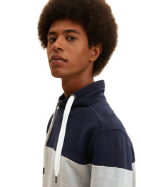 Tom Tailor Colour Blocking Pullover ohne Kapuze