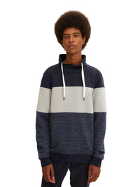 Tom Tailor Colour Blocking Pullover ohne Kapuze