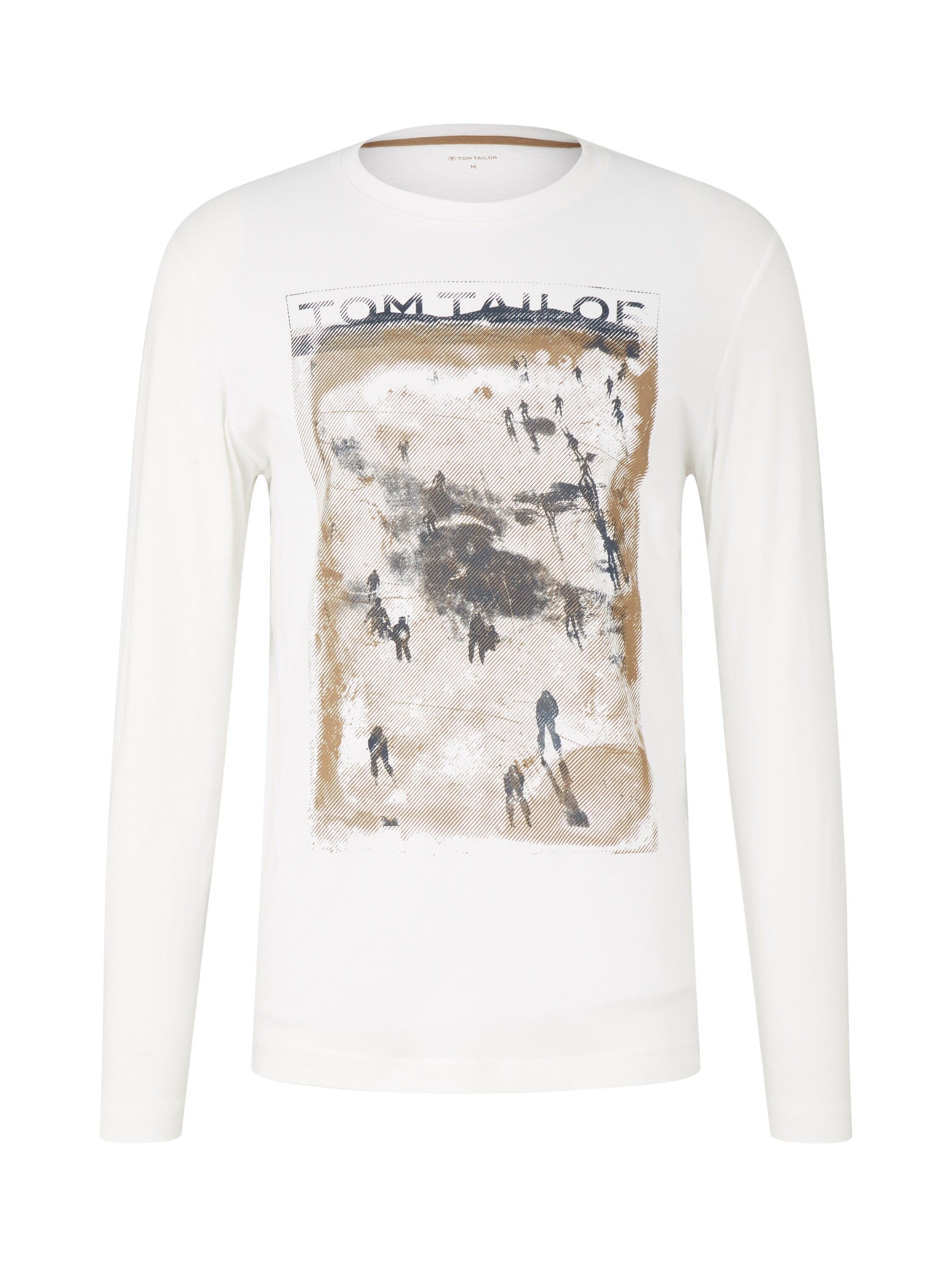 Tom Tailor Logoprint Langarmshirt