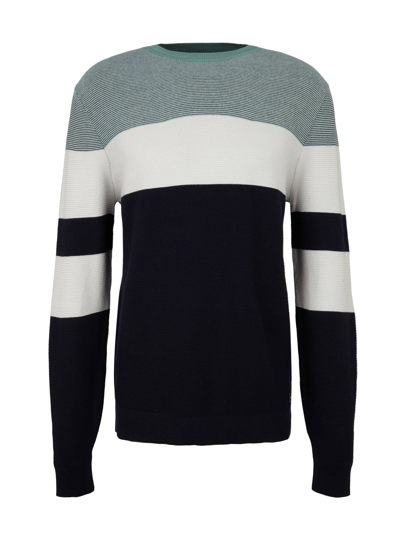Tom Tailor Colour Blocking Langarmshirt