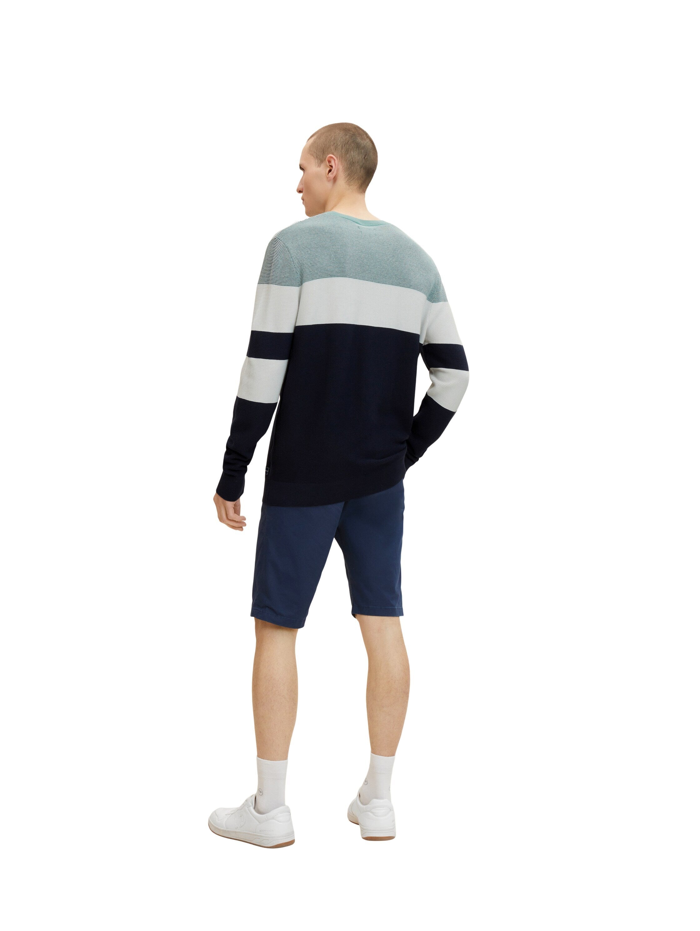 Tom Tailor Colour Blocking Langarmshirt