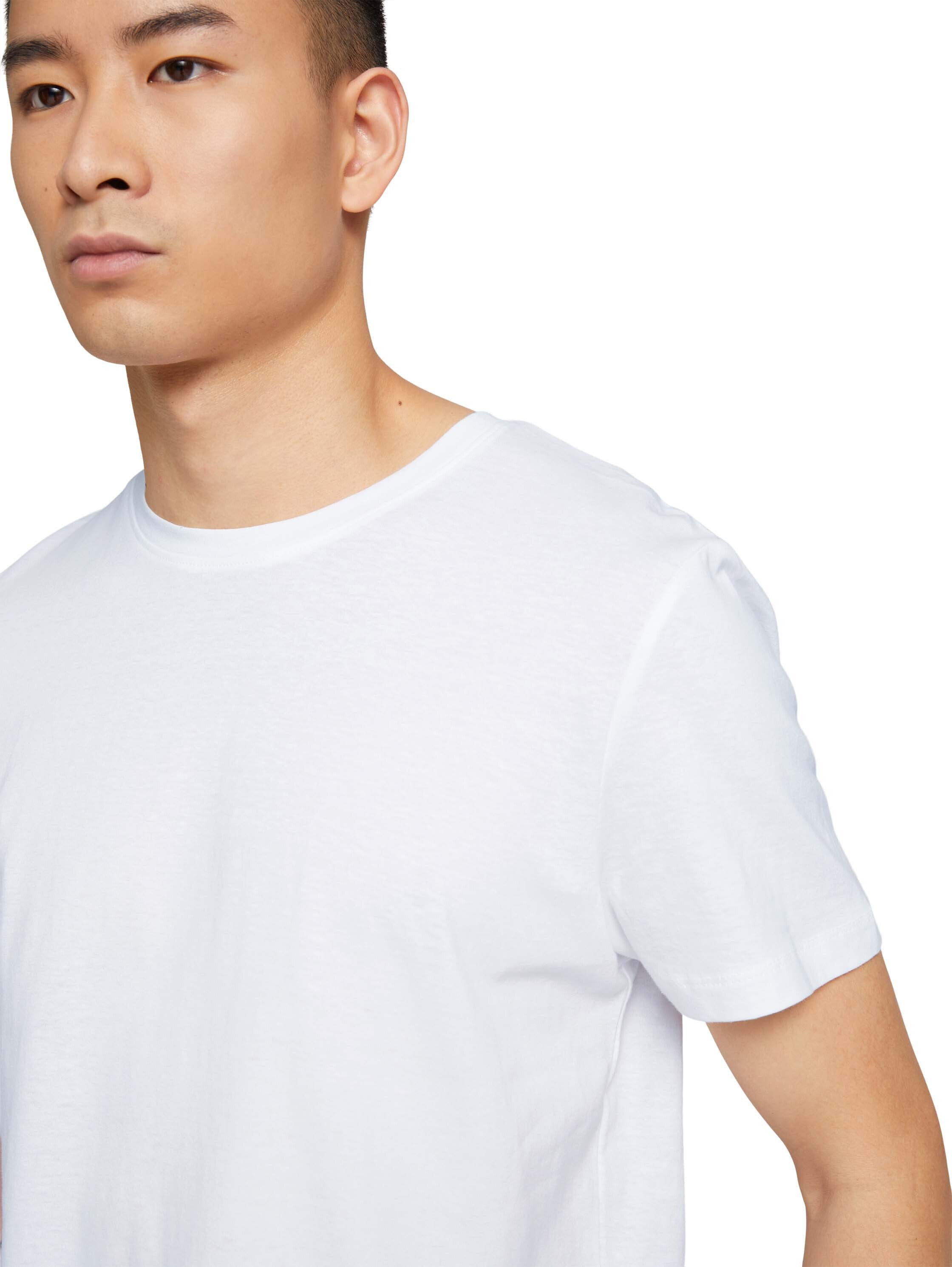 Tom Tailor Basic Kurarmshirt Doppelpack