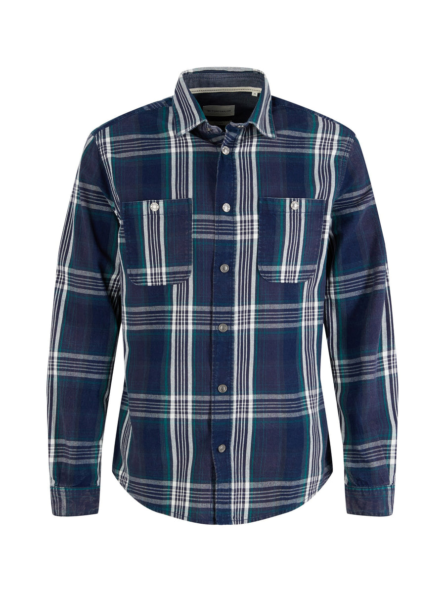 Tom Tailor Check Langarmhemd