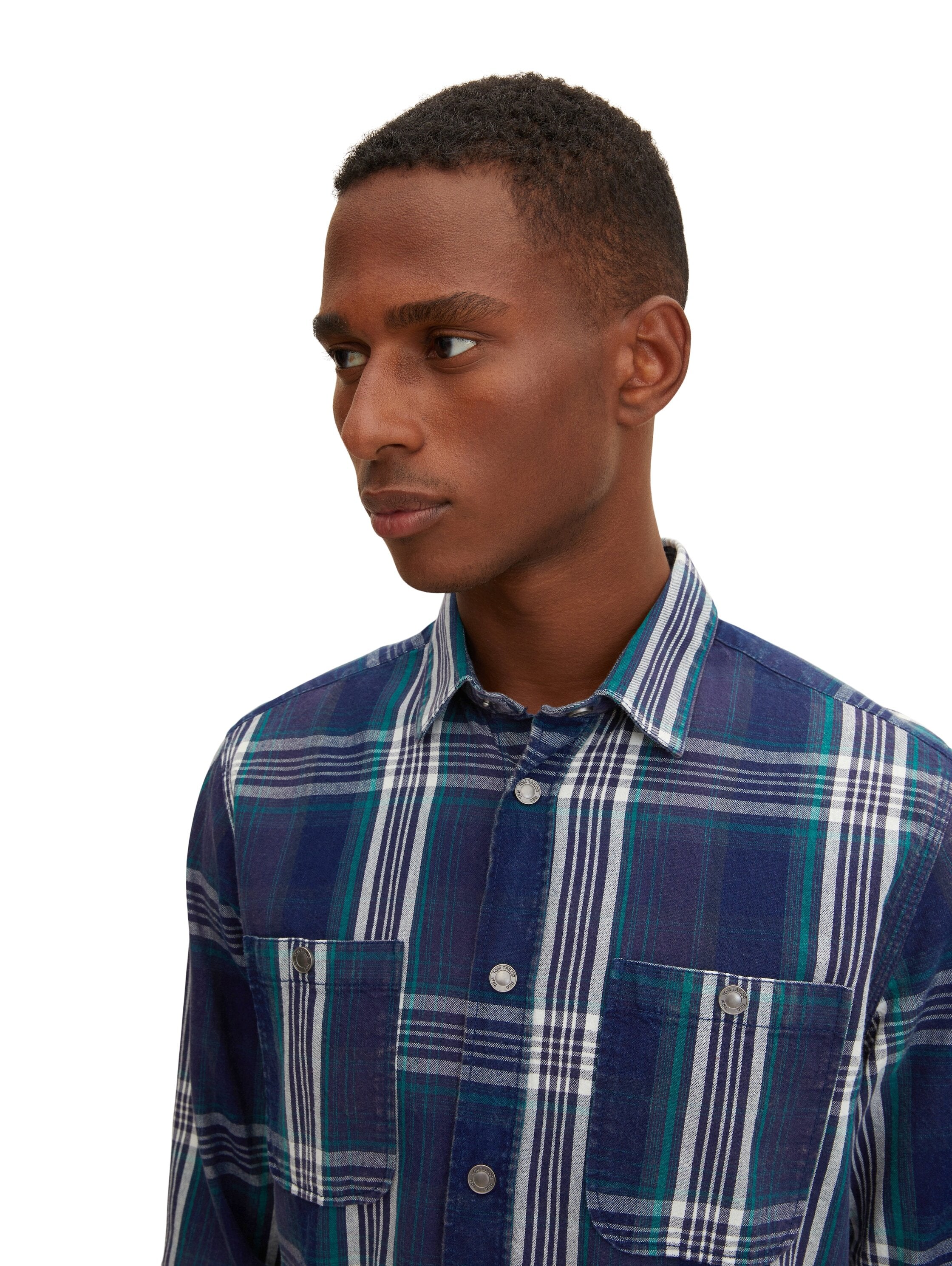 Tom Tailor Check Langarmhemd