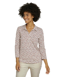 Tom Tailor gemustertes Henleyshirt