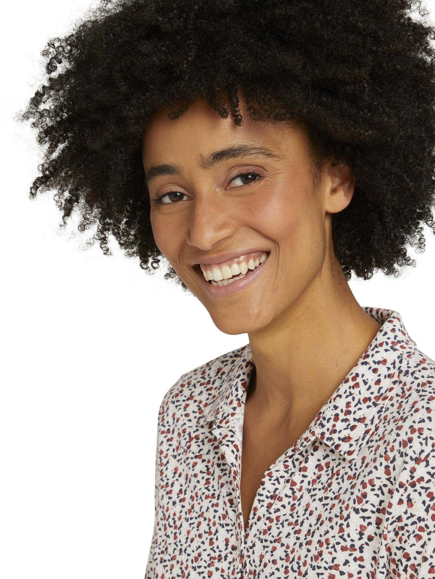 Tom Tailor gemustertes Henleyshirt