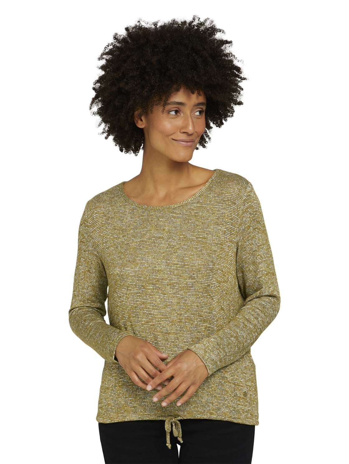 Tom Tailor Langarmshirt mit Tunnelzug