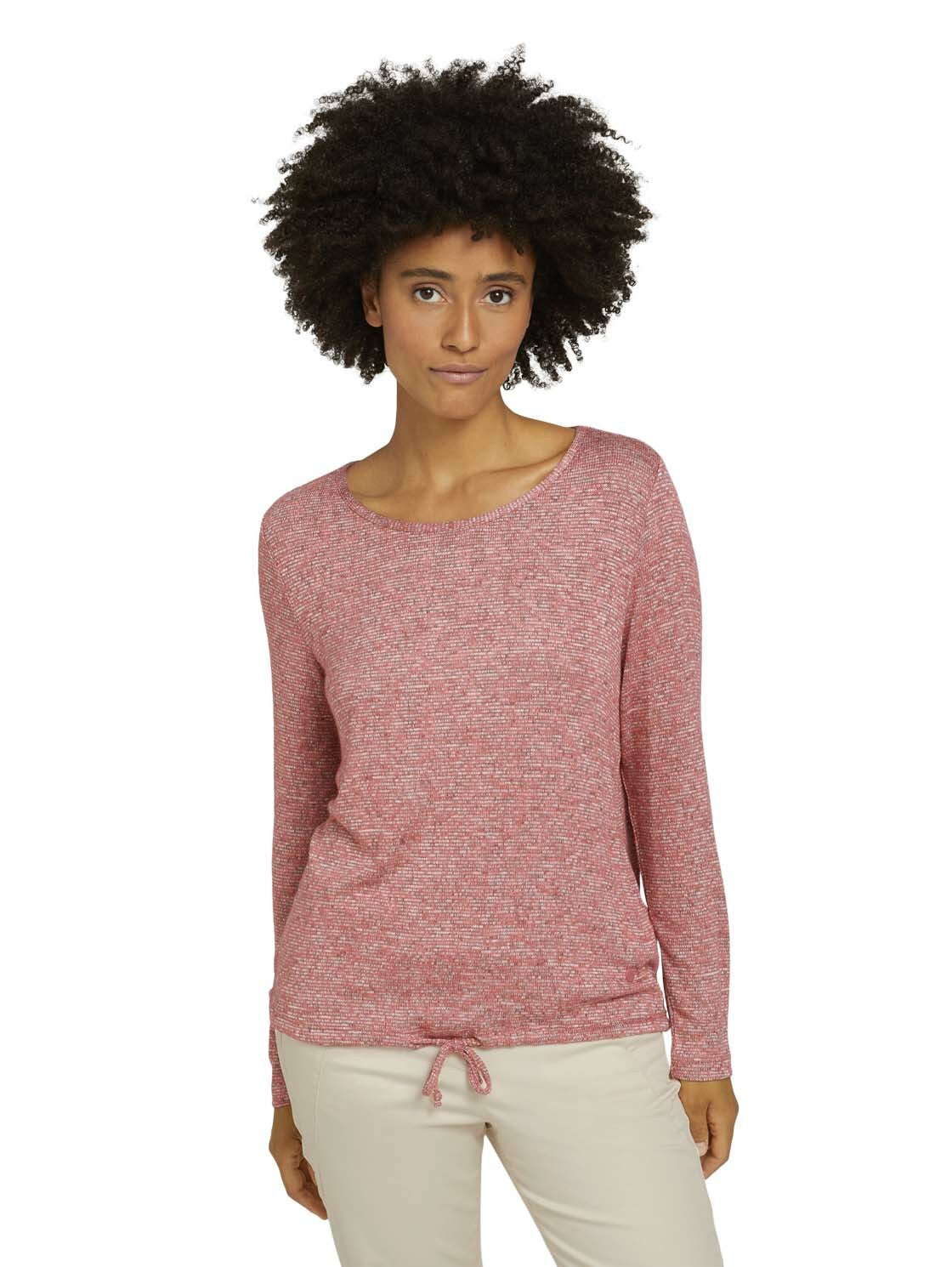 Tom Tailor Langarmshirt mit Tunnelzug