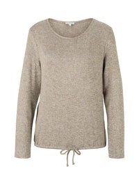 Tom Tailor Langarmshirt mit Tunnelzug