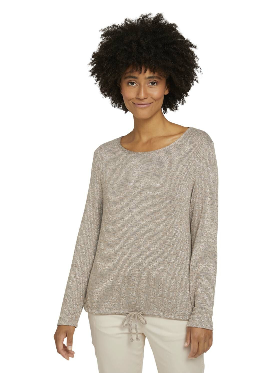 Tom Tailor Langarmshirt mit Tunnelzug