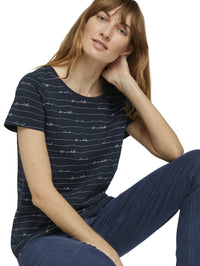 Tom Tailor Print T-Shirt mit Bio-Baumwolle 