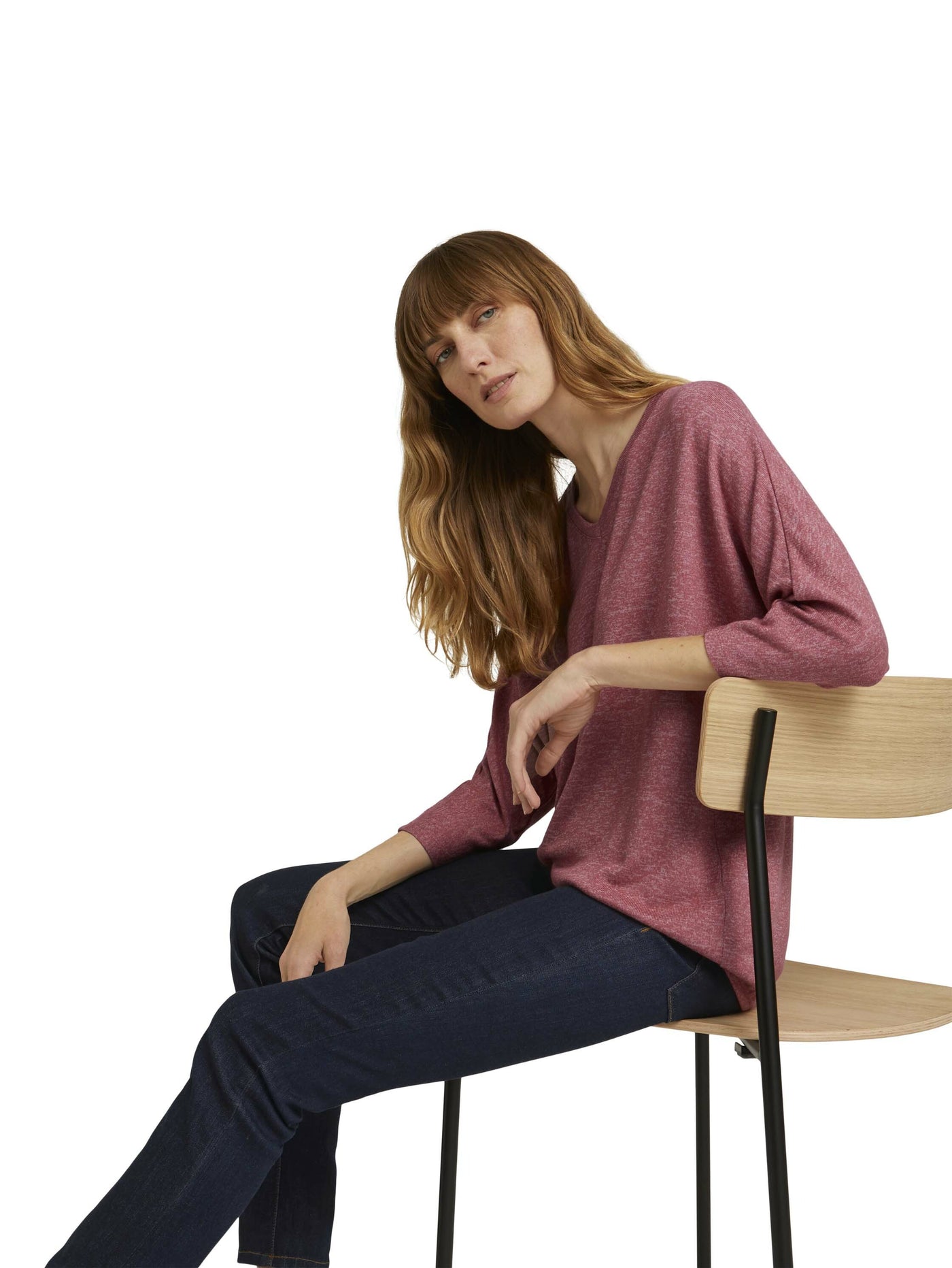 Tom Tailor T-shirt batwing T-Shirt 3/4