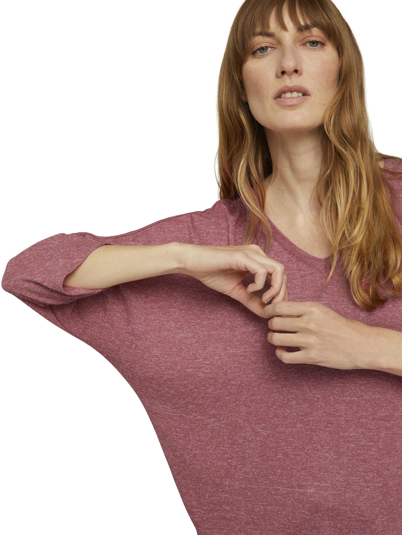 Tom Tailor T-shirt batwing T-Shirt 3/4