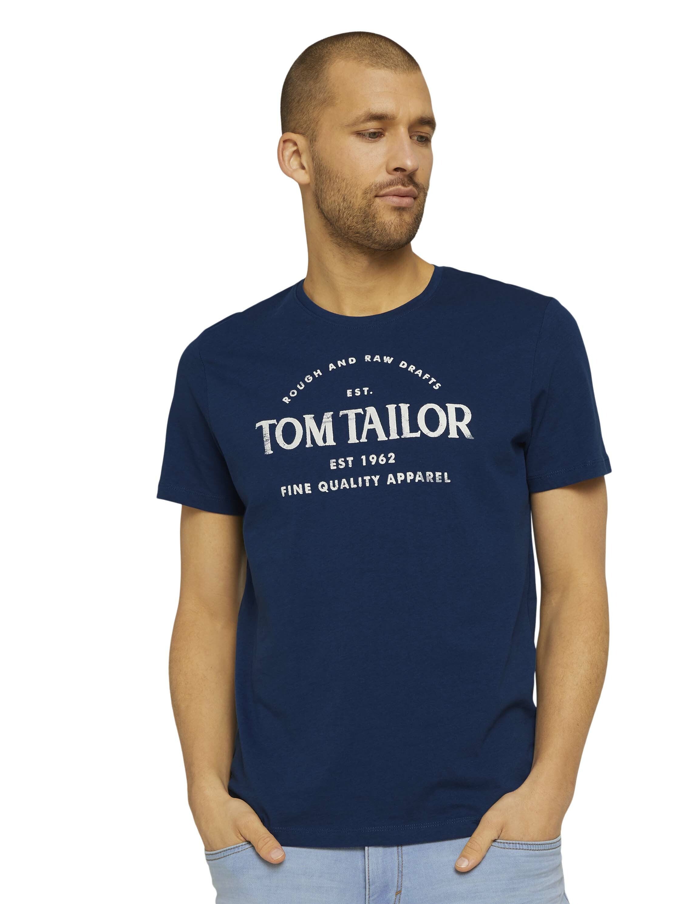 Tom Tailor Logo Print T-Shirt
