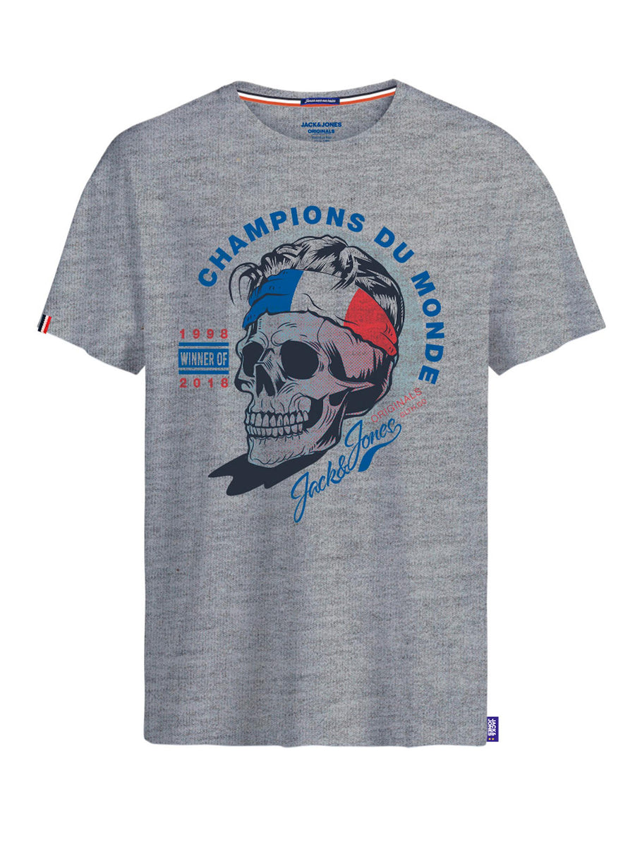 Jack & Jones Frenchskull Kurarmshirt