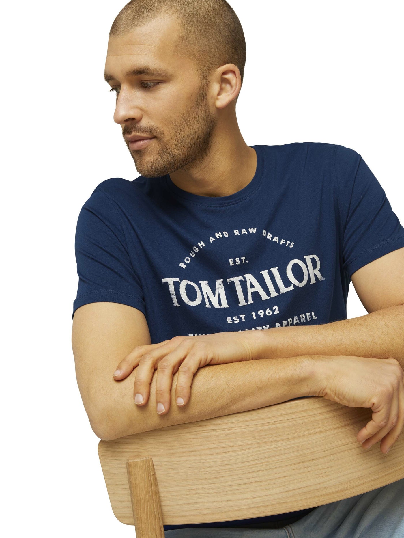 Tom Tailor Logo Print T-Shirt