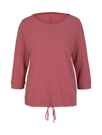 Tom Tailor Strukturiertes Shirt mit Tunnelzug