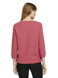 Tom Tailor Strukturiertes Shirt mit Tunnelzug