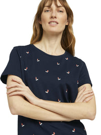 Tom Tailor Besticktes T-Shirt