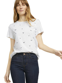 Tom Tailor Besticktes T-Shirt