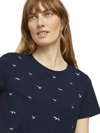 Tom Tailor Besticktes T-Shirt