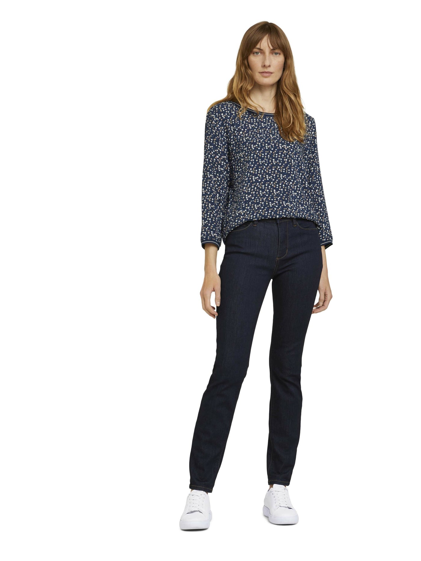 Tom Tailor Gemustertes 3/4 Arm Shirt