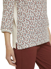 Tom Tailor Gemustertes 3/4 Arm Shirt