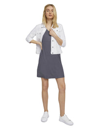 Tom Tailor Jerseykleid mit V-Ausschnitt