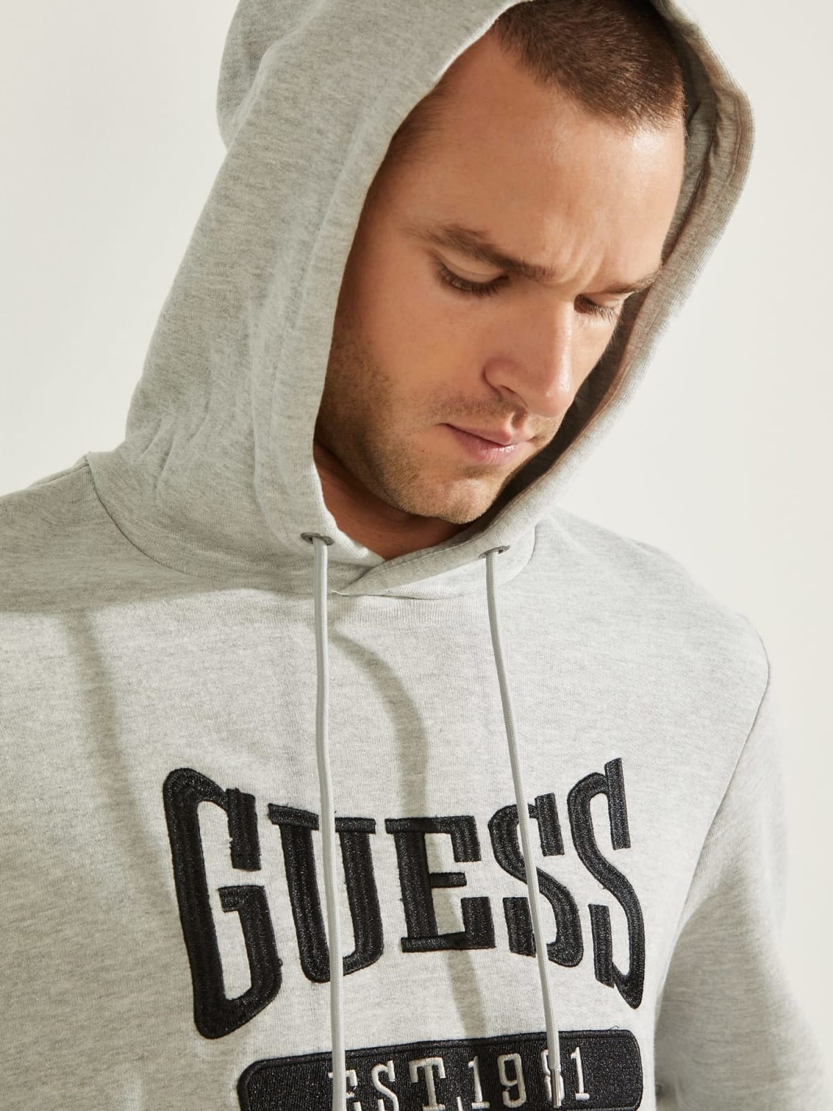 Guess ORGNC COTTON GYM GUESS HOODIE