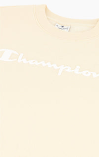 Champion Sweatshirt aus Baumwollfleece mit Logo-Schriftzug