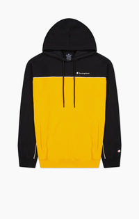 Champion Fleece-Kapuzenpullover mit Farbblockoptik