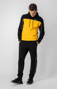 Champion Fleece-Kapuzenpullover mit Farbblockoptik