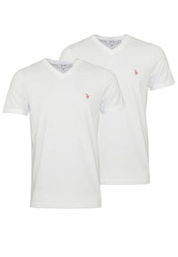 U.S. POLO 2er Pack V-Neck T-Shirts