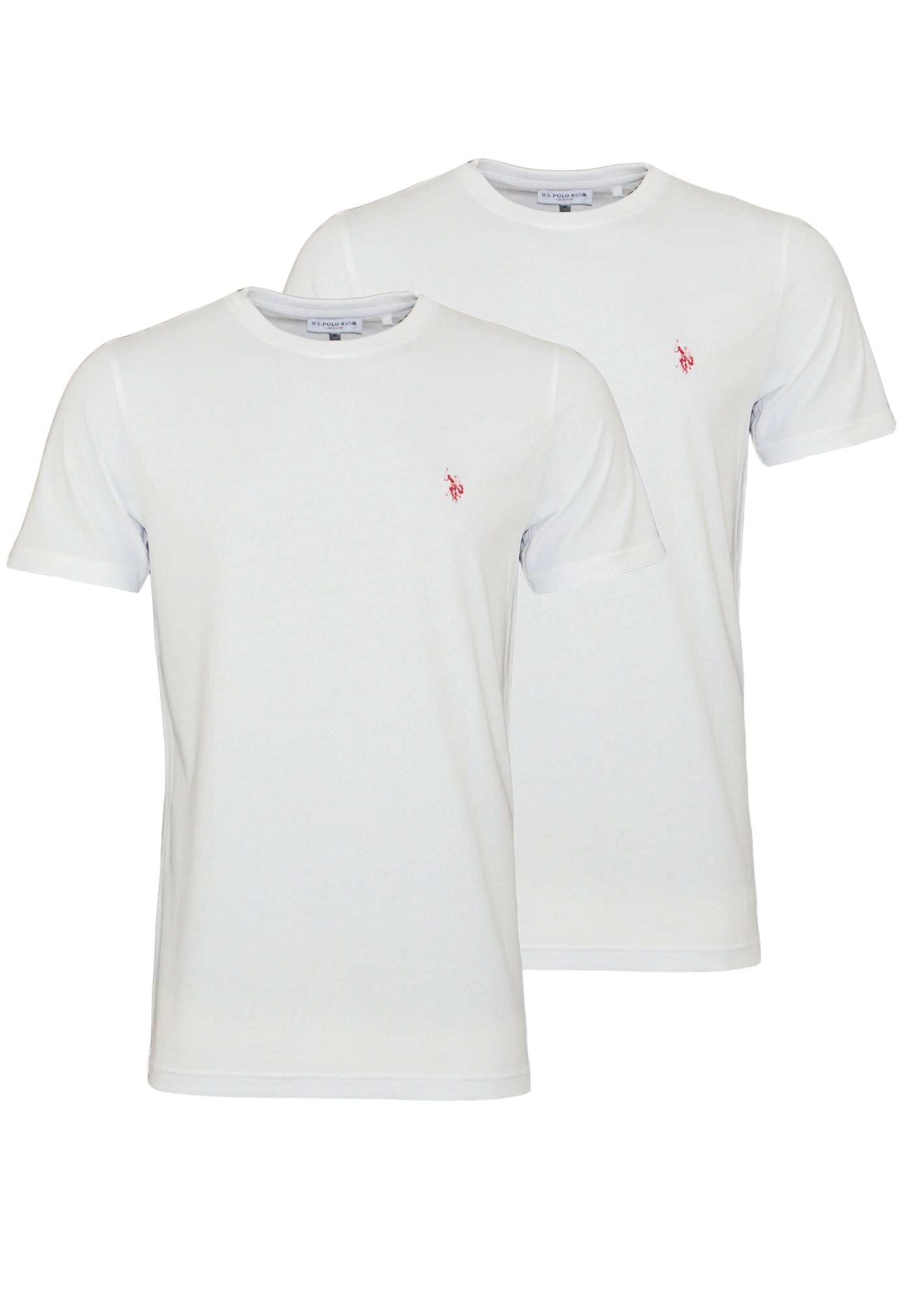 U.S. POLO 2er Pack R-Neck T-Shirts