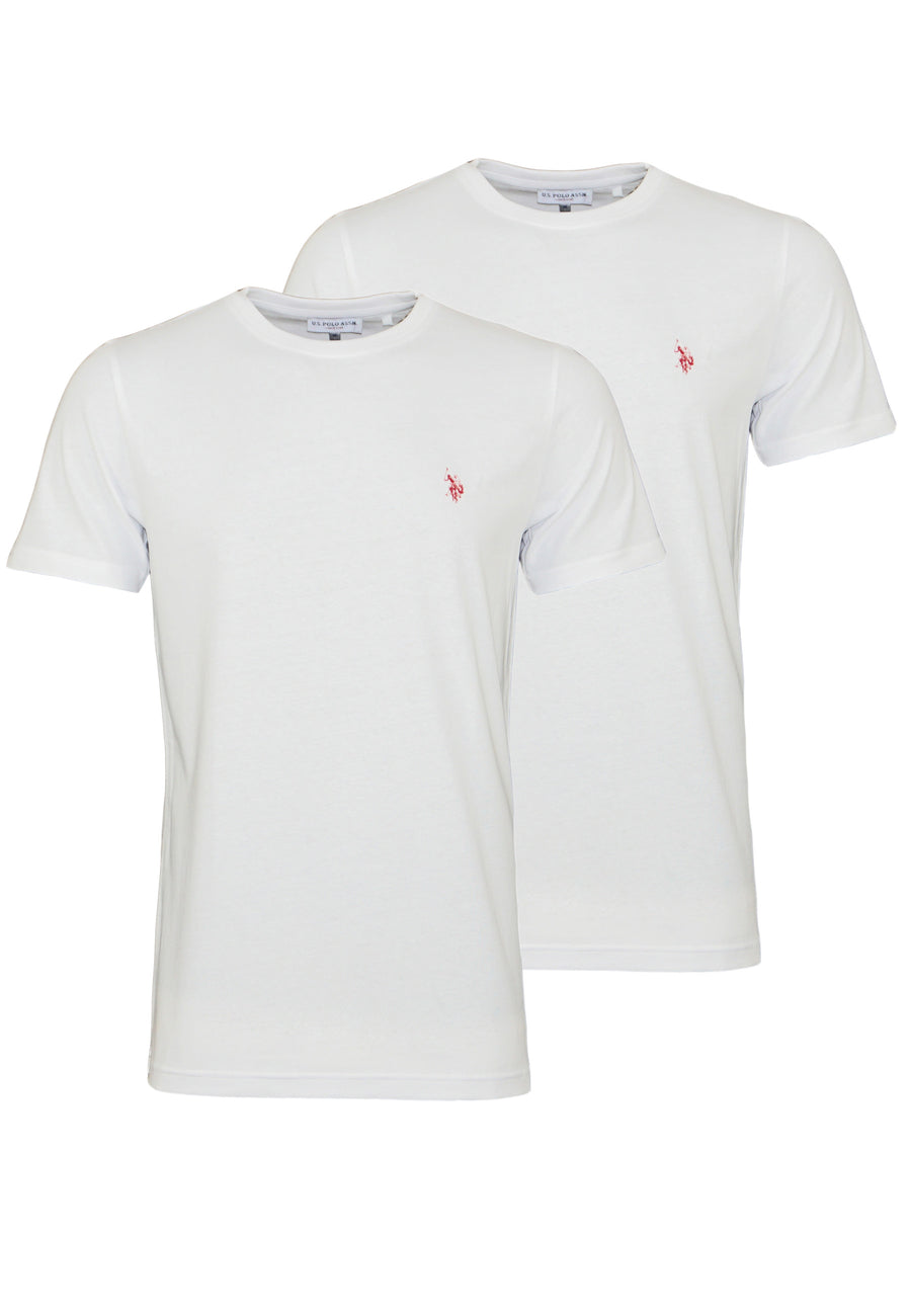 U.S. POLO 2er Pack R-Neck T-Shirts