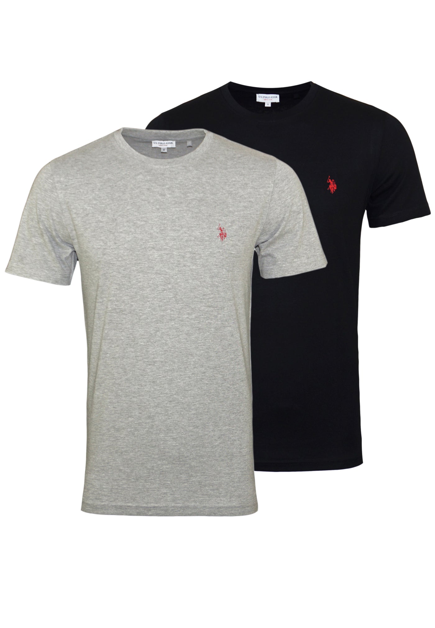 U.S. POLO 2er Pack R-Neck T-Shirts