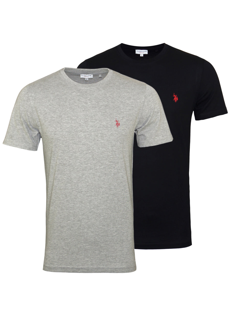 U.S. POLO 2er Pack R-Neck T-Shirts