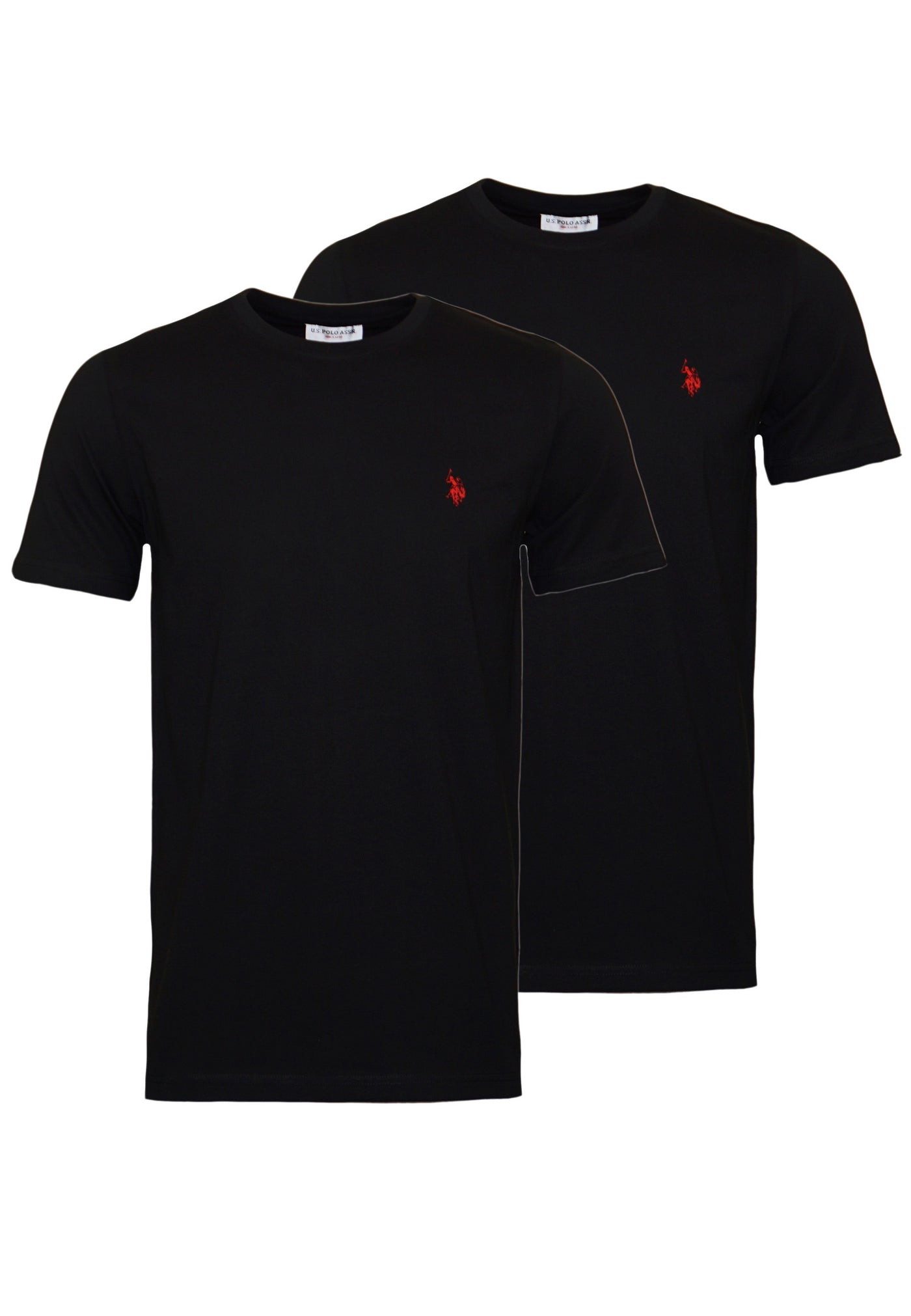 U.S. POLO 2er Pack R-Neck T-Shirts