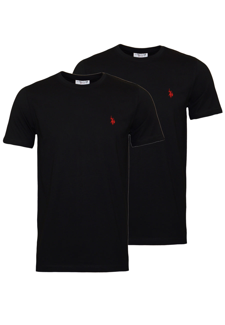 U.S. POLO 2er Pack R-Neck T-Shirts