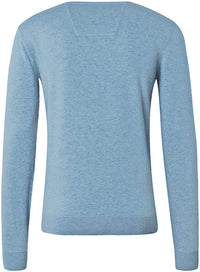 Tom Tailor Basic Sweater Strickpullover V-Ausschnitt