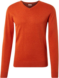 Tom Tailor Basic Sweater Strickpullover V-Ausschnitt